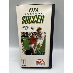 FIFA International Soccer (3DO, 1994) TESTED Complete In Box With Manual